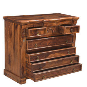 Jop Wooden Five Drawer Chest furniture in pune mumbai bangalore goa indore jaipur