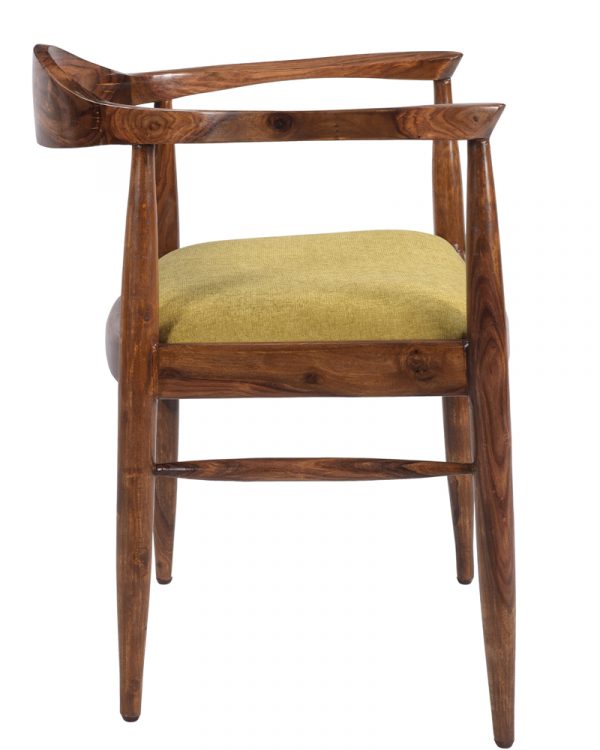 Wooden Fab Round Back Dining Chair | Get upto 35% discount on sheesham